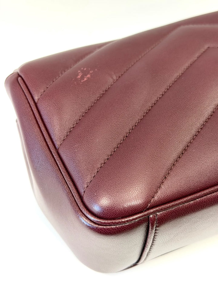 YVES SAINT LAURENT LOULOU SMALL MATELASSE SHOULDER BAG