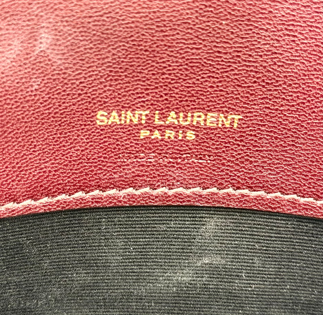 YVES SAINT LAURENT LOULOU SMALL MATELASSE SHOULDER BAG