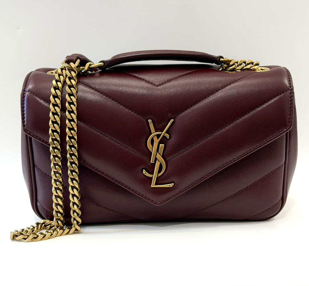 YVES SAINT LAURENT LOULOU SMALL MATELASSE SHOULDER BAG