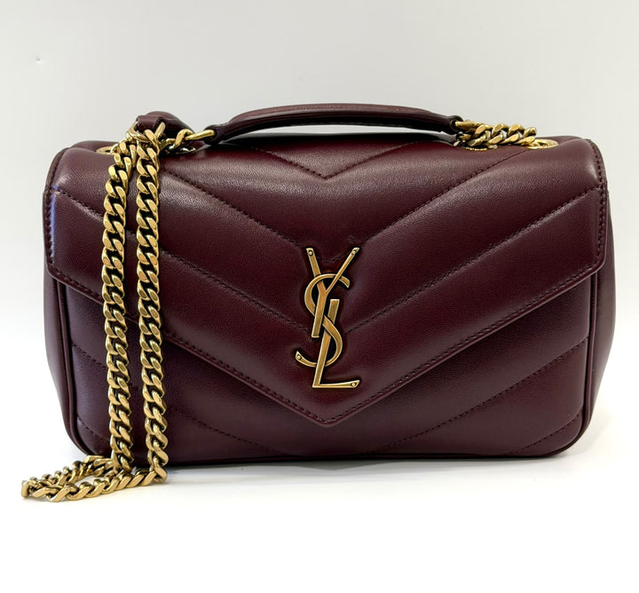 YVES SAINT LAURENT LOULOU SMALL MATELASSE SHOULDER BAG