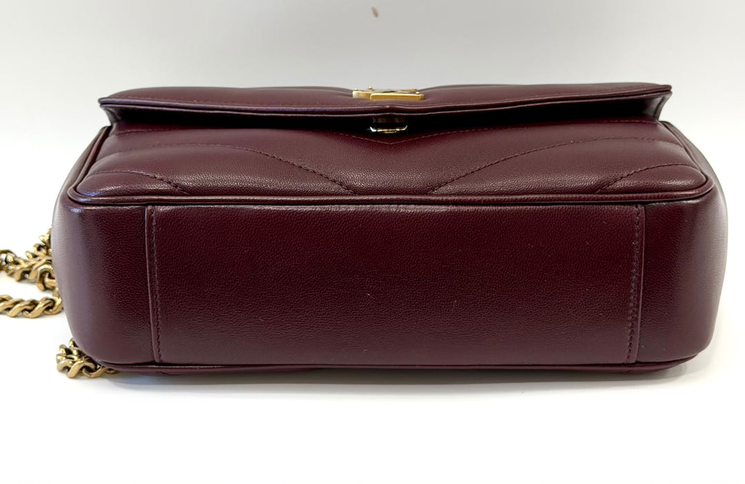 YVES SAINT LAURENT LOULOU SMALL MATELASSE SHOULDER BAG