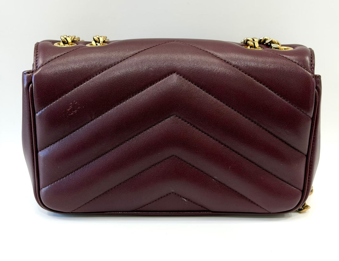 YVES SAINT LAURENT LOULOU SMALL MATELASSE SHOULDER BAG