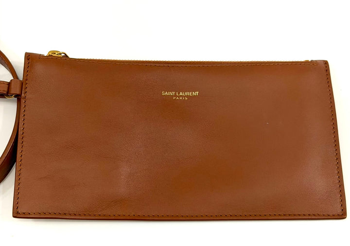 YSL WOVEN CANE CALFSKIN NORTH SOUTH SHOPPER TOTE BAG
