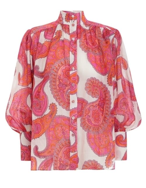 ZIMMERMANN PEGGY BILLOW BLOUSE