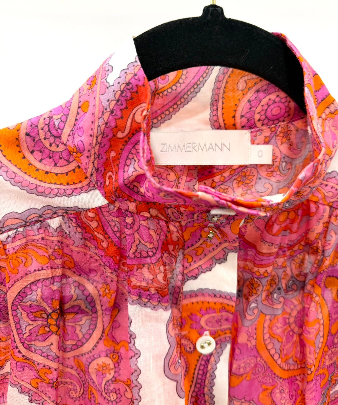 ZIMMERMANN PEGGY BILLOW BLOUSE