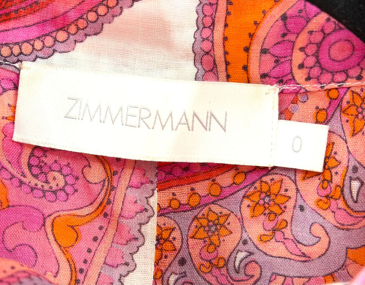 ZIMMERMANN PEGGY BILLOW BLOUSE