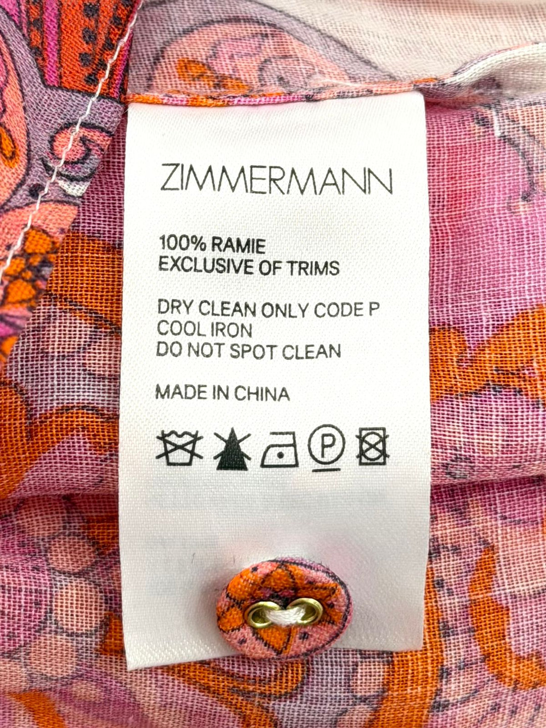 ZIMMERMANN PEGGY BILLOW BLOUSE
