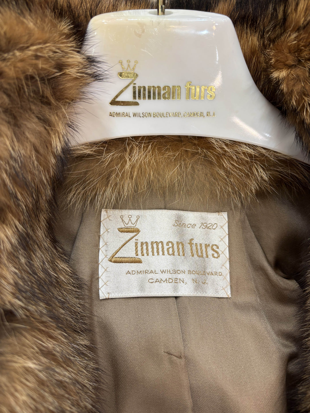 ZINMAN FUR COAT