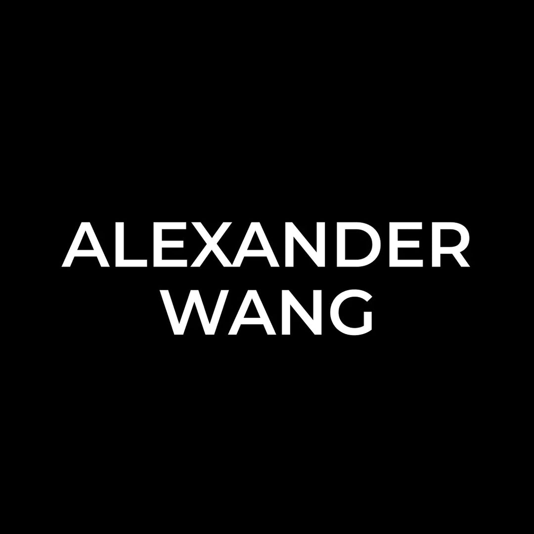 ALEXANDER WANG KYRA LOGO JACQUARD STRETCH KNIT SLIDES