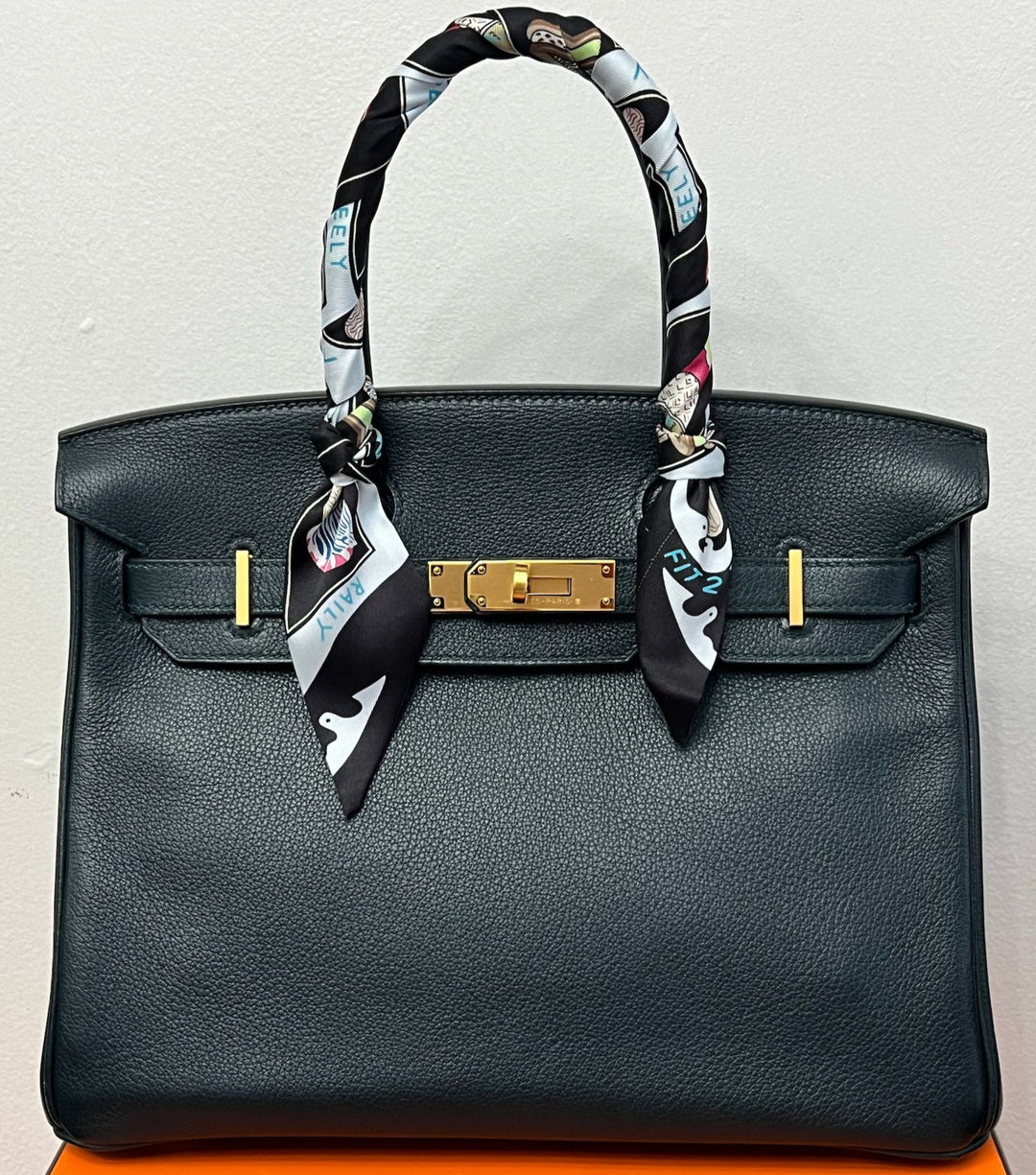 HERMÈS TOGO LEATHER BIRKIN 30 HANDBAG