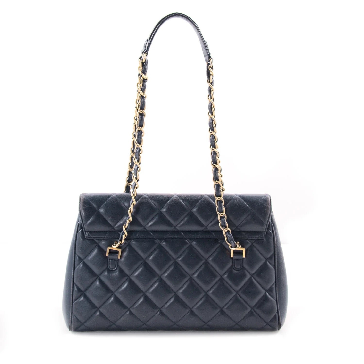 CHANEL QUILTED LAMBSKIN MISIA CAMERA FLAP BAG