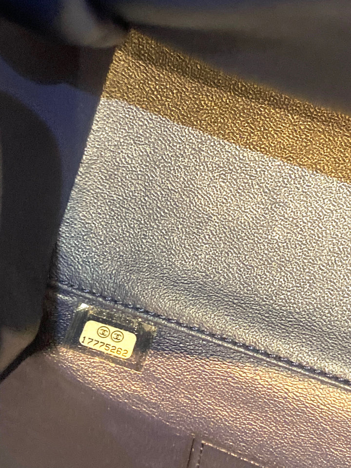 CHANEL QUILTED LAMBSKIN MISIA CAMERA FLAP BAG-HS