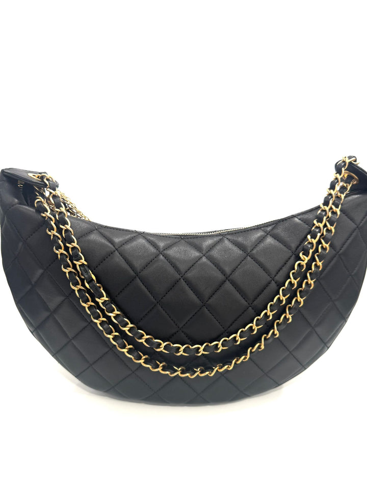 CHANEL PARIS HOBO ALL ABOUT CHAINS BAG