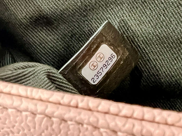 CHANEL MEDIUM CAVIAR LEATHER BOY BAG