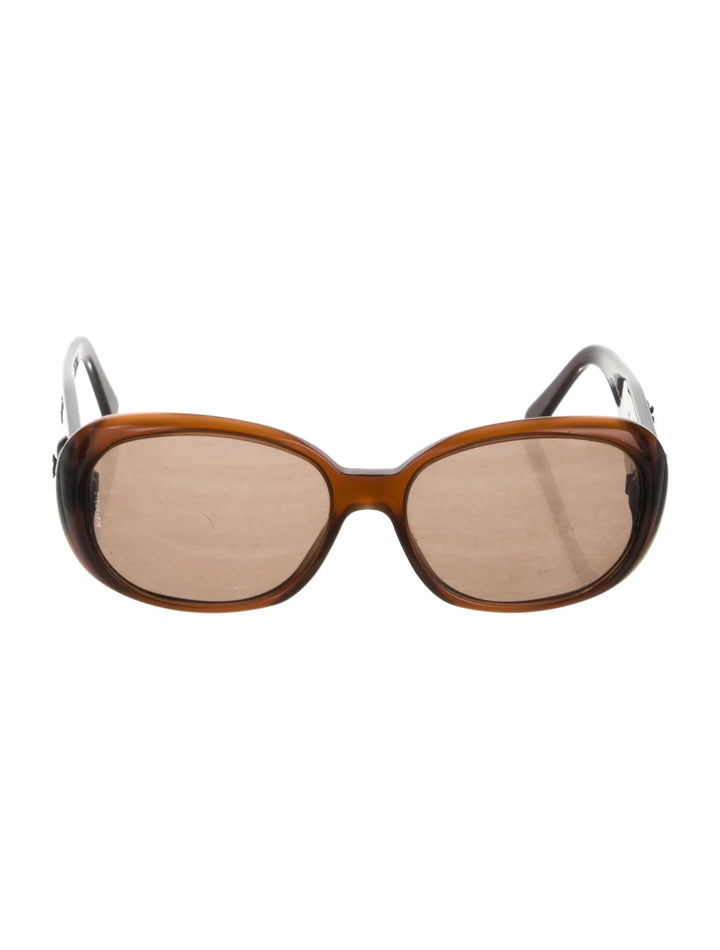 CHANEL 5113 CAMELLIA CC SUNGLASSES