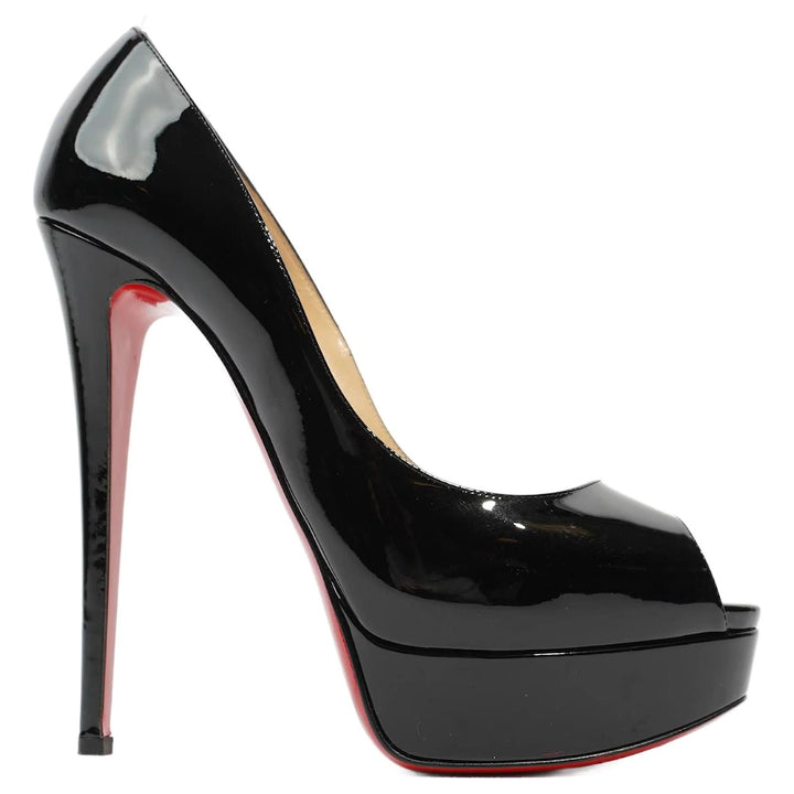 CHRISTIAN LOUBOUTIN 140MM LADY PEEP PUMPS