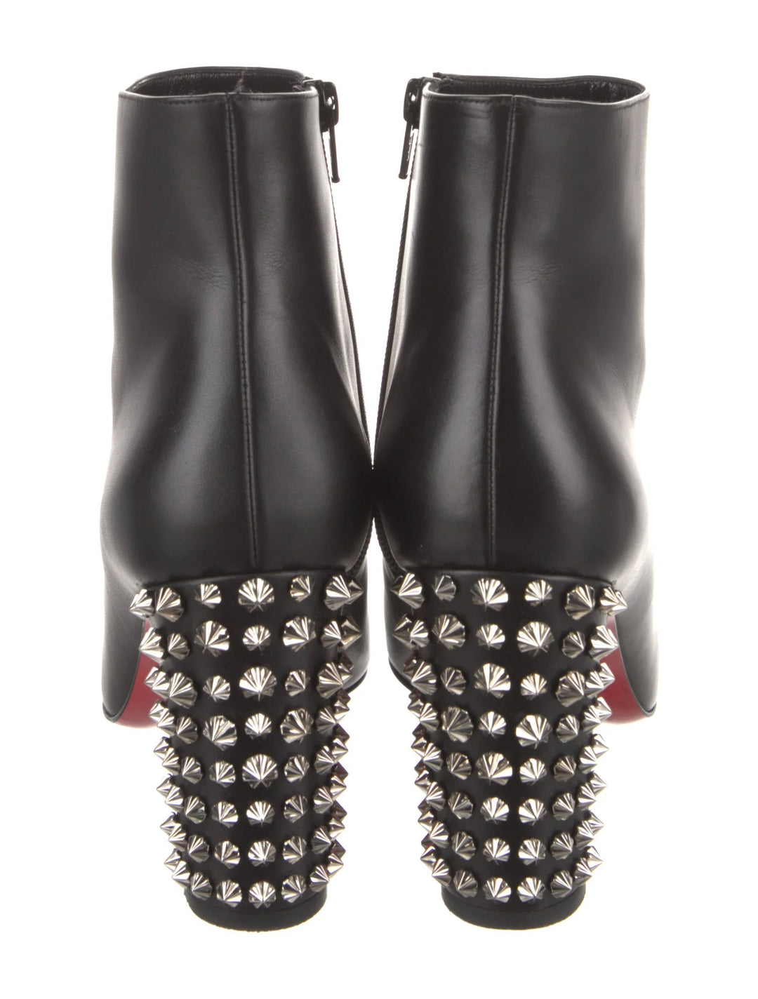 CHRISTIAN LOUBOUTIN SUZI FOLK ANKLE BOOTS