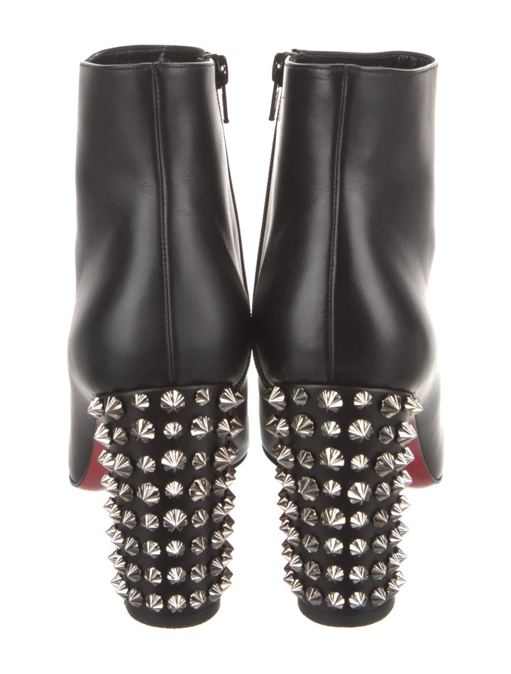CHRISTIAN LOUBOUTIN SUZI FOLK ANKLE BOOTS
