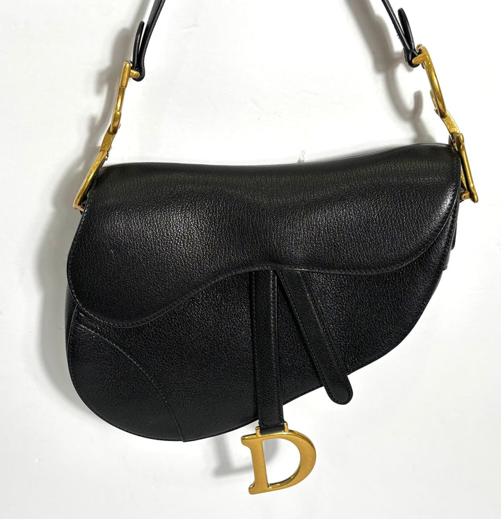 DIOR GOATSKIN SADDLE BAG