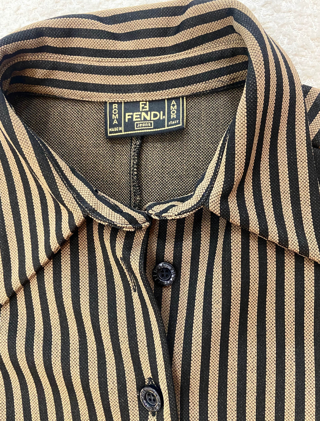 FENDI BUTTON DOWN BLOUSE