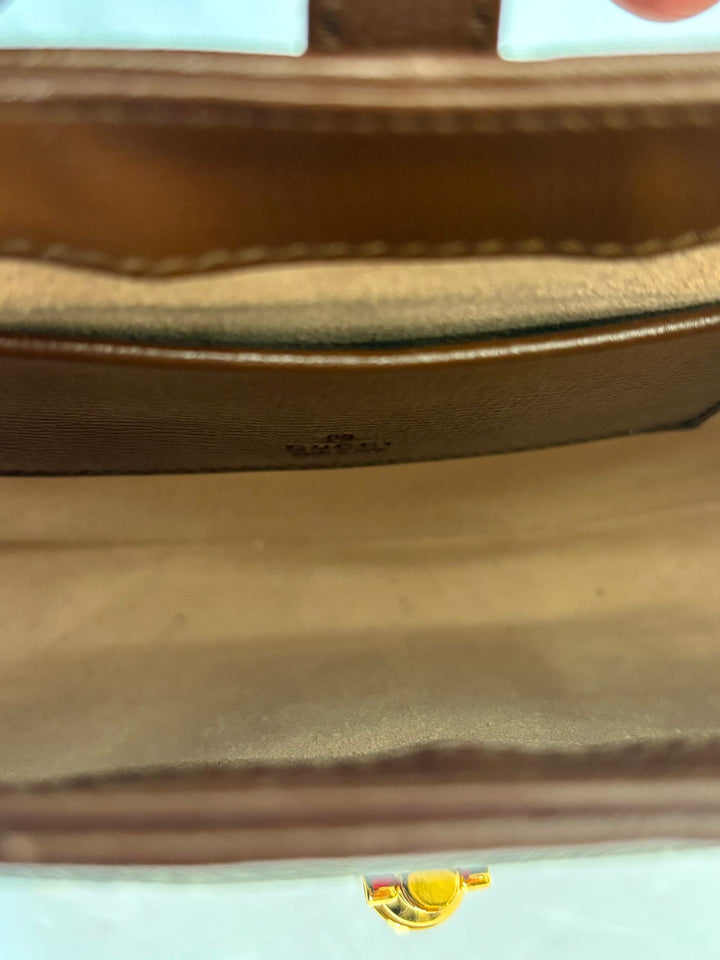 GUCCI GG SUPREME MONOGRAM MINI JACKIE 1961 HOBO BAG