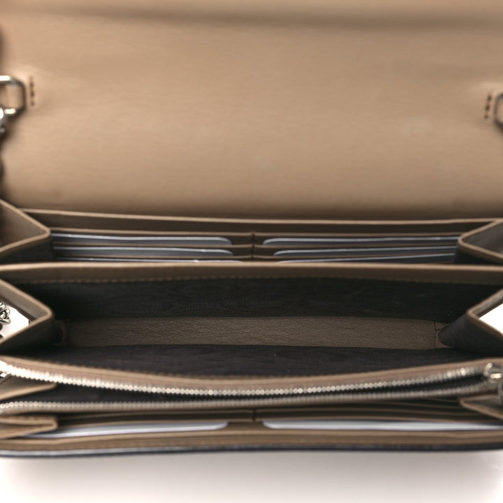 GUCCI GG SUPREME MEDIUM DIONYSUS CHAIN WALLET