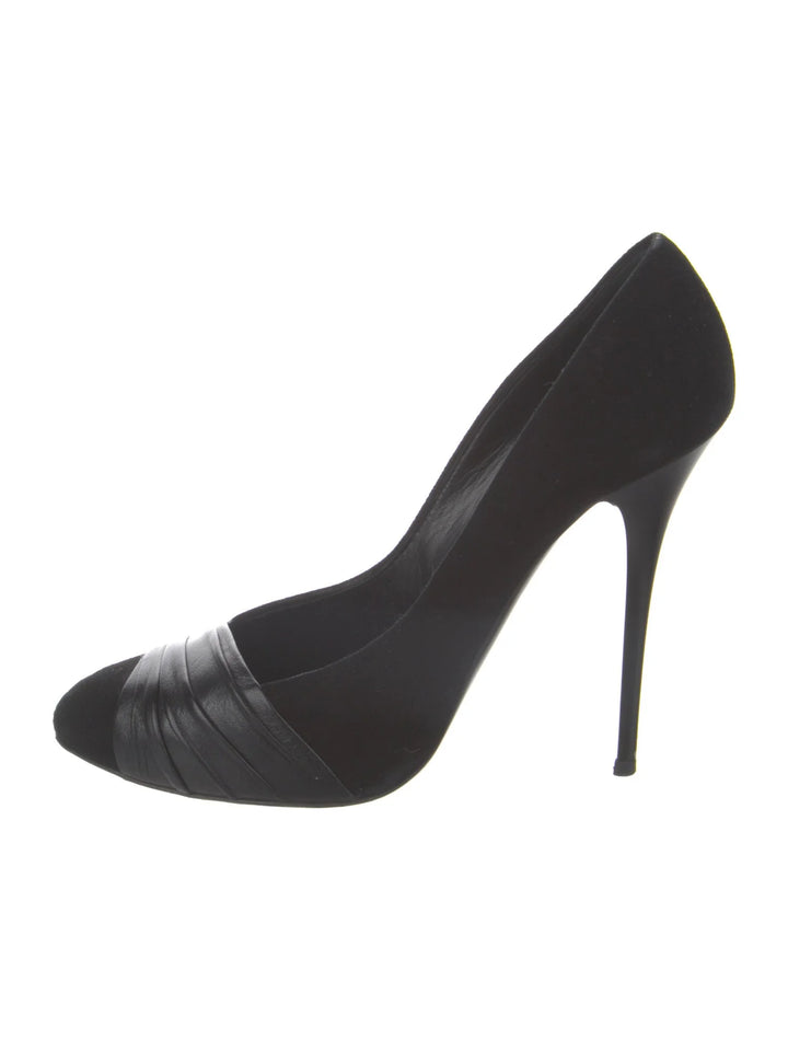 GUISEPPE ZANOTTI SUEDE PUMPS