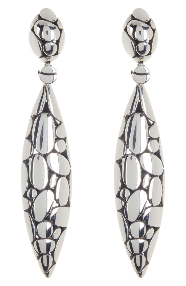 JOHN HARDY STERLING SILVER DROP EARRINGS