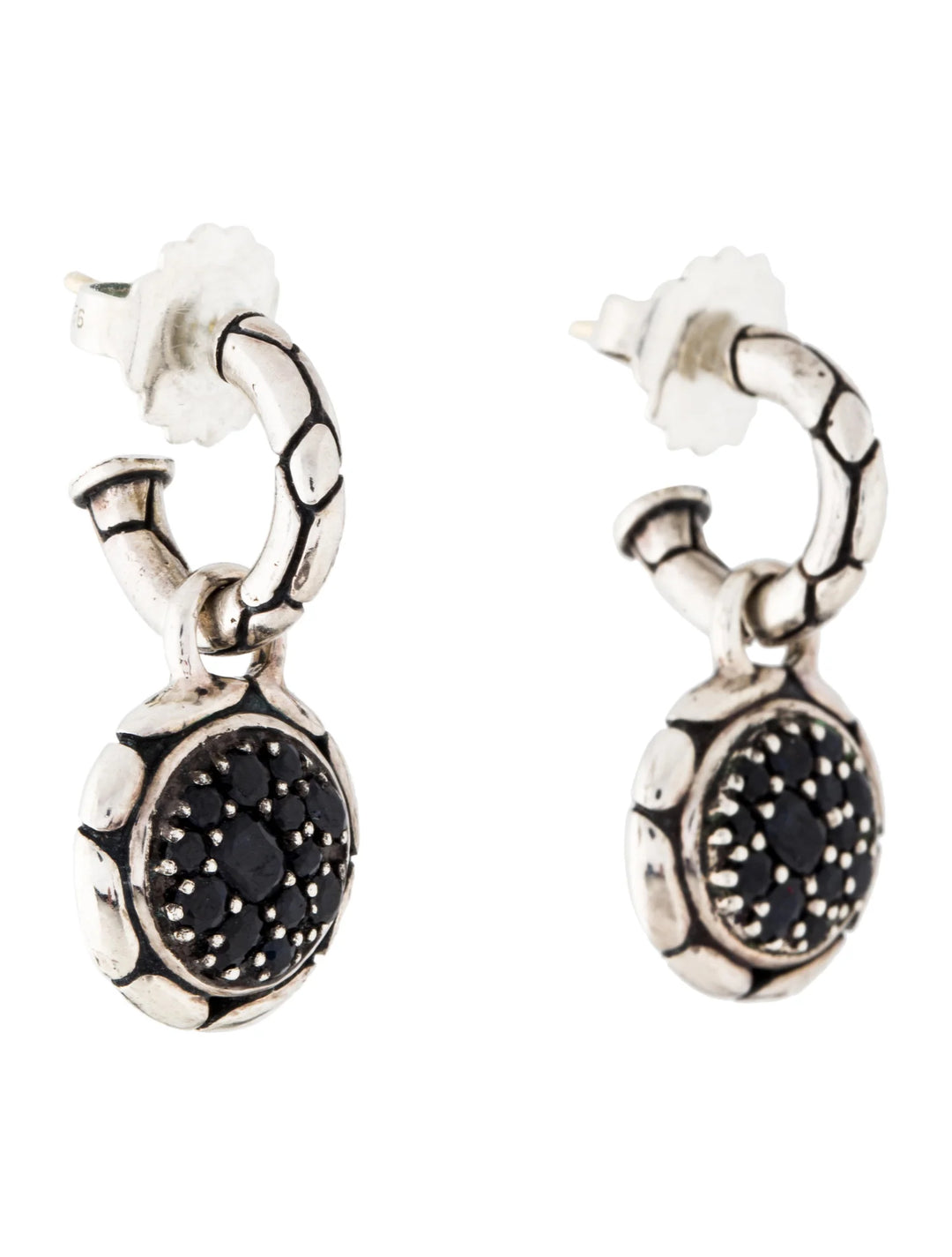 JOHN HARDY SAPPHIRE DROP EARRINGS