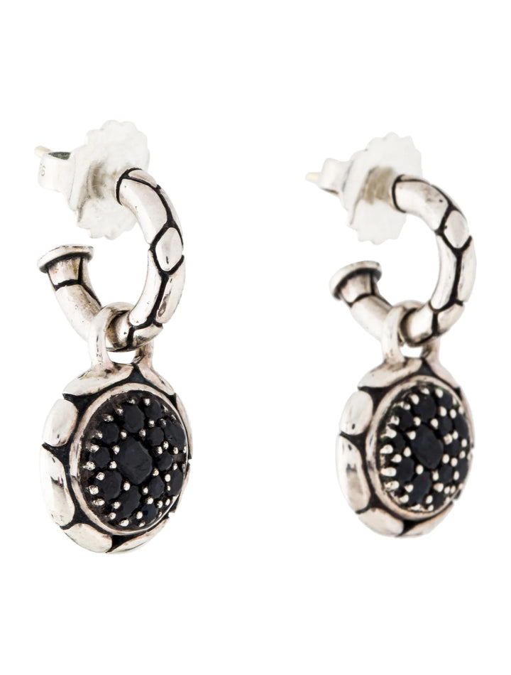 JOHN HARDY SAPPHIRE DROP EARRINGS