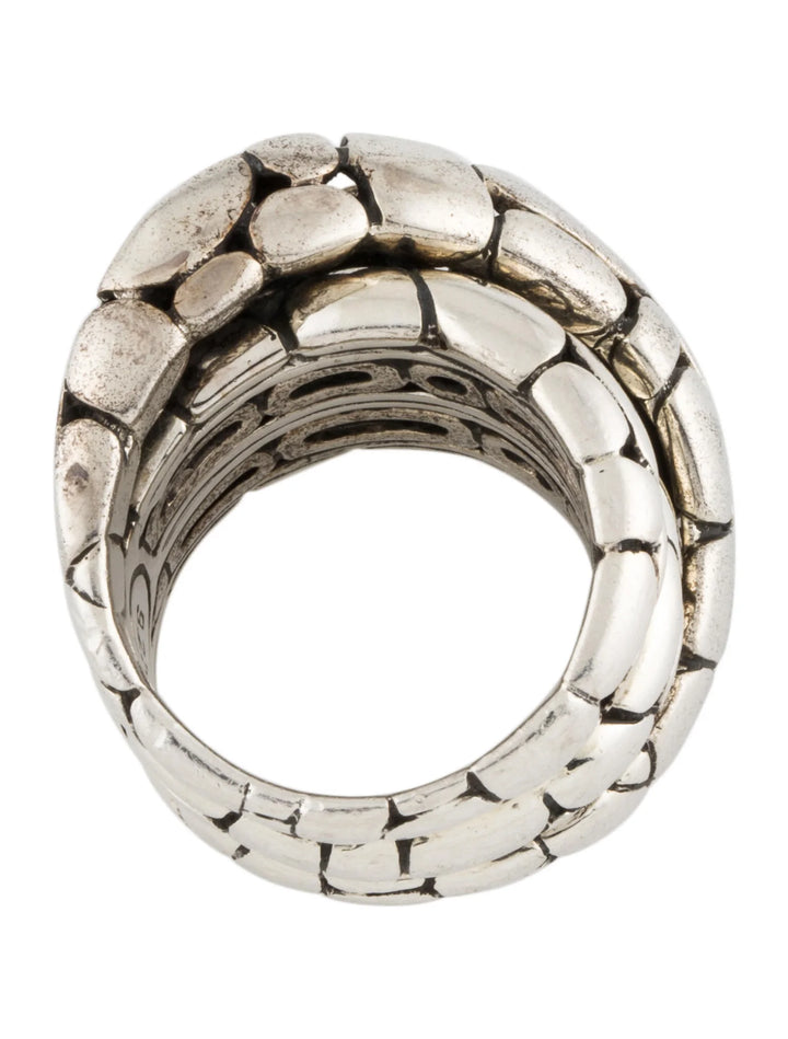JOHN HARDY KALI PEBBLE RING