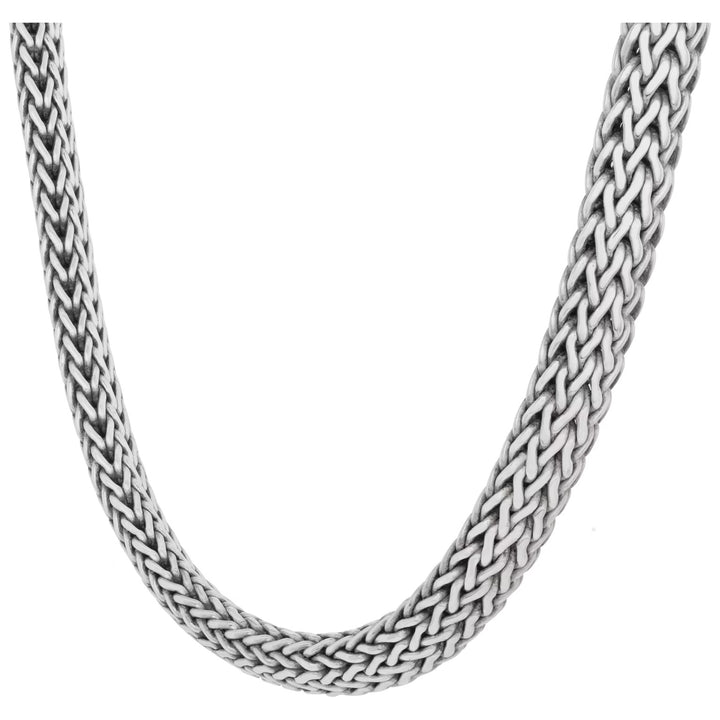 JOHN HARDY STERLING SILVER 8MM WHEAT CLASSIC WHEAT NECKLACE