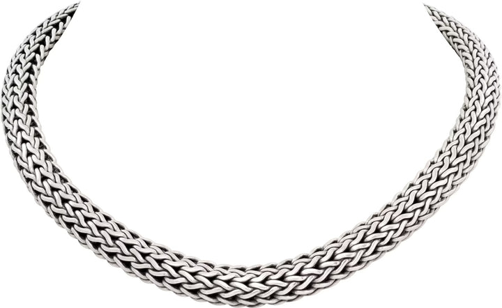 JOHN HARDY STERLING SILVER 8MM WHEAT CLASSIC WHEAT NECKLACE