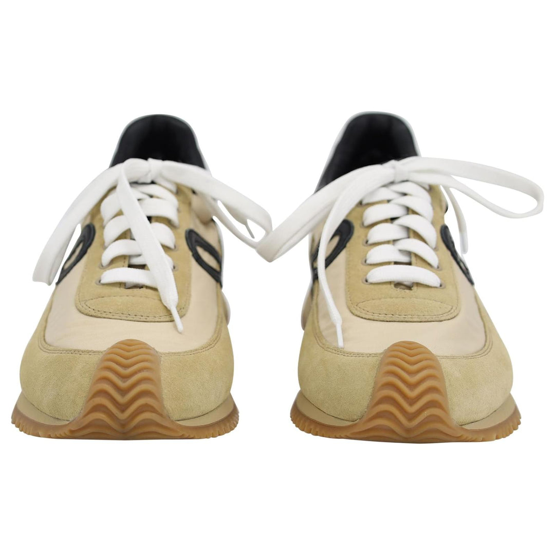 LOEWE NYLON SUEDE FLOW RUNNER SNEAKERS