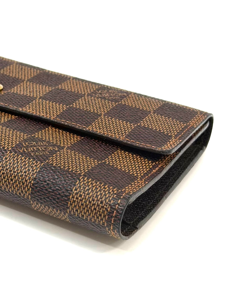 LOUIS VUITTON DAMIER EBENE PORTE TRÉSOR INTERNATIONAL WALLET