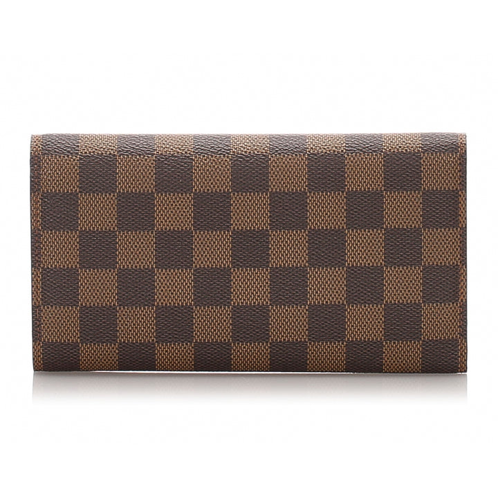 LOUIS VUITTON DAMIER EBENE PORTE TRÉSOR INTERNATIONAL WALLET