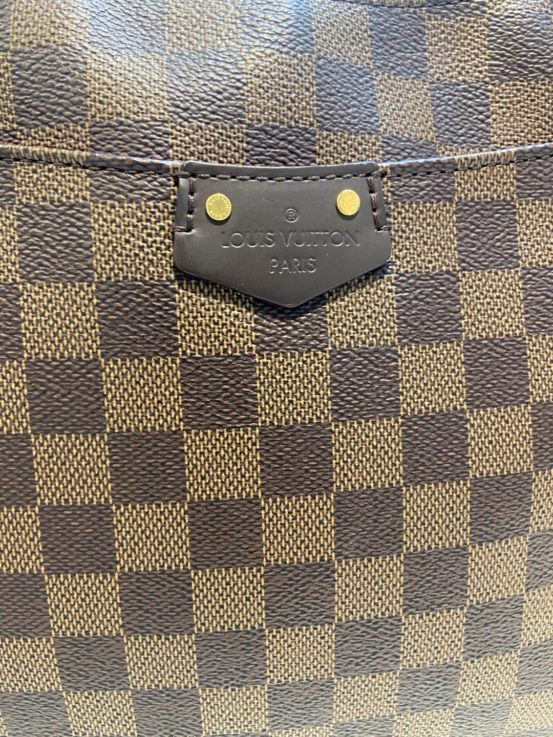 LOUIS VUITTON DAMIER EBENE SOUTH BANK CROSSBODY BAG