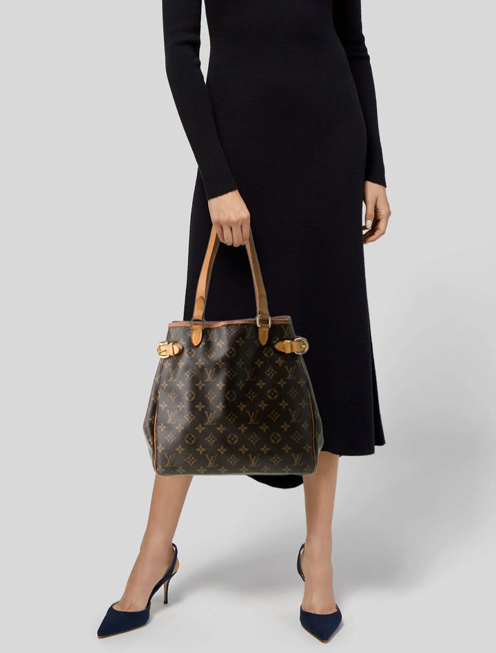 LOUIS VUITTON LV MONOGRAM BATIGNOLLES VERTICAL VINTAGE BAG