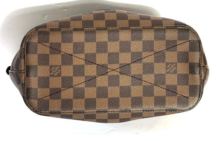 LOUIS VUITTON DAMIER EBENE SIENA PM HANDBAG