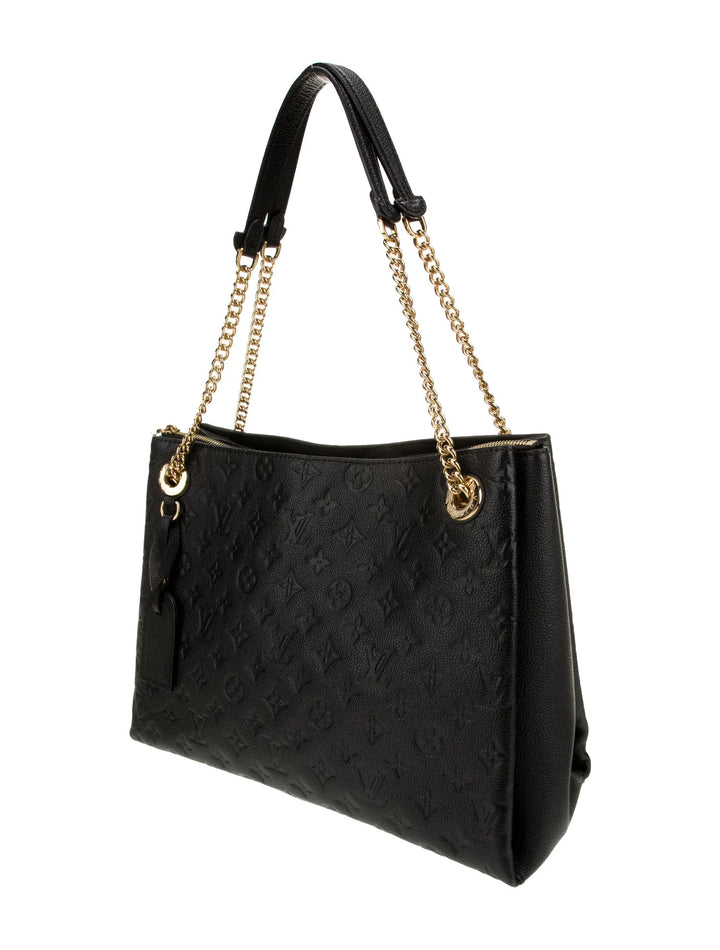 LOUIS VUITTON CALFSKIN LEATHER SURENE TOTE BAG