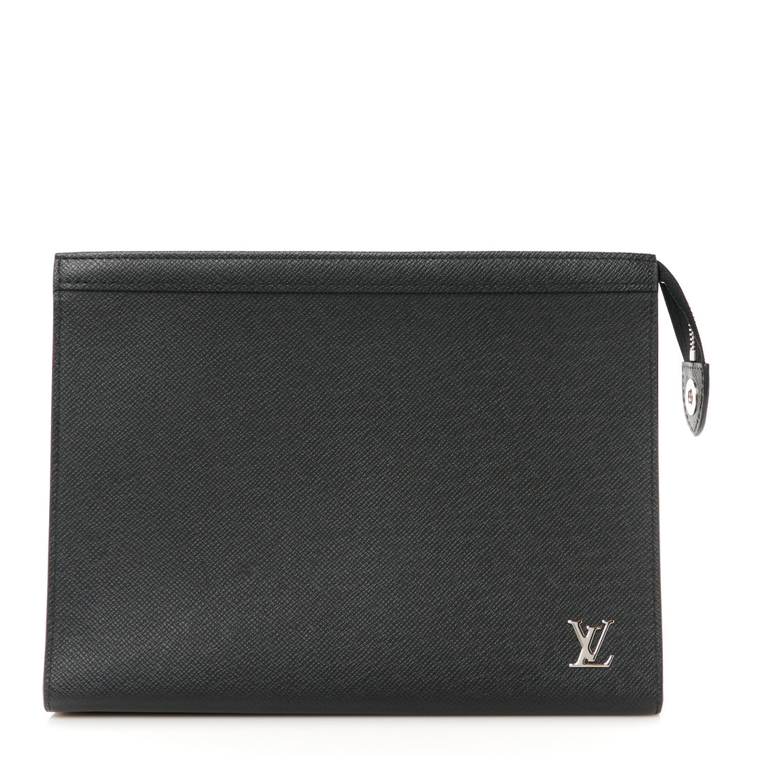 LOUIS VUITTON TAIGA POCHETTE VOYAGE MM BAG