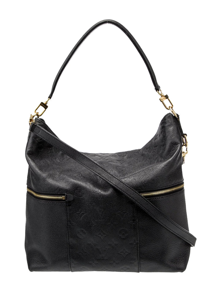 LOUIS VUITTON LV MONOGRAM EMPERINTE LEATHER MELIE SHOULDER BAG