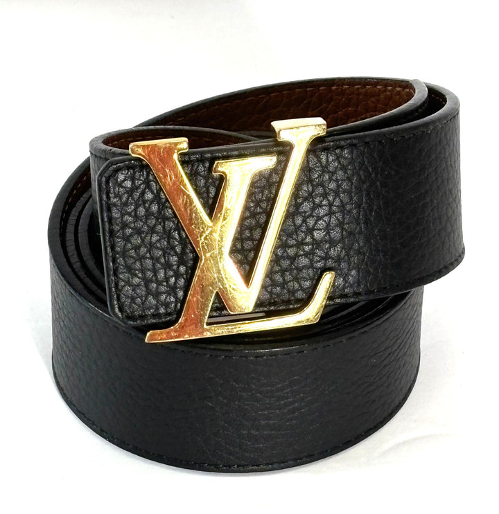 LOUIS VUITTON TAURILLON CALFSKIN INITIALES REVERSIBLE BELT