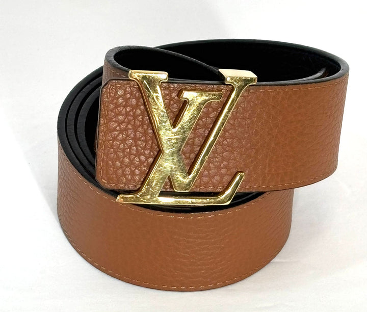 LOUIS VUITTON TAURILLON CALFSKIN INITIALES REVERSIBLE BELT