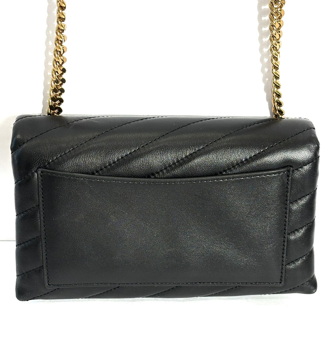 TORY BURCH KIRA CHEVRON CHAIN WALLET