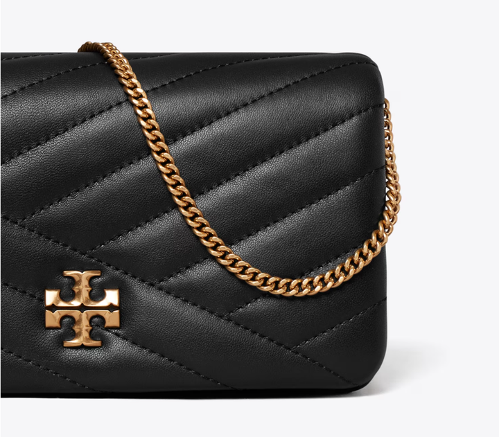 TORY BURCH KIRA CHEVRON CHAIN WALLET