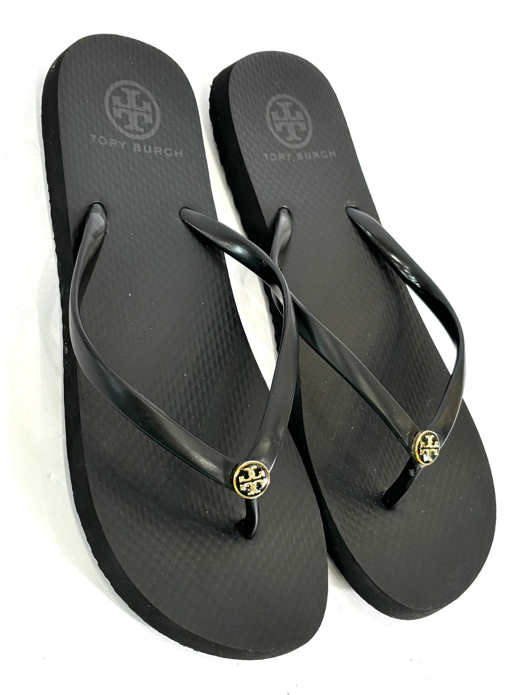 TORY BURCH CLASSIC LOGO FLIP-FLOPS