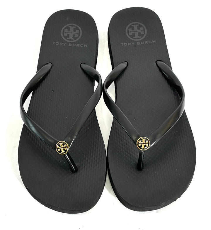 TORY BURCH CLASSIC LOGO FLIP-FLOPS