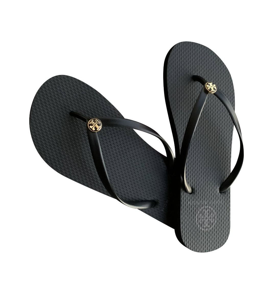 TORY BURCH CLASSIC LOGO FLIP-FLOPS