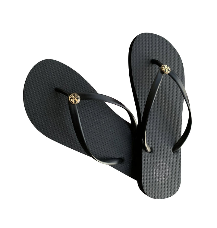 TORY BURCH CLASSIC LOGO FLIP-FLOPS